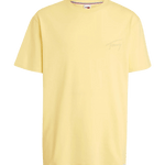 Camiseta Tommy Jeans con Logo Distintivo Bordado - ECRU