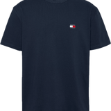 Camiseta Tommy Jeans de Cuello Redondo con Parche Bordado - ECRU