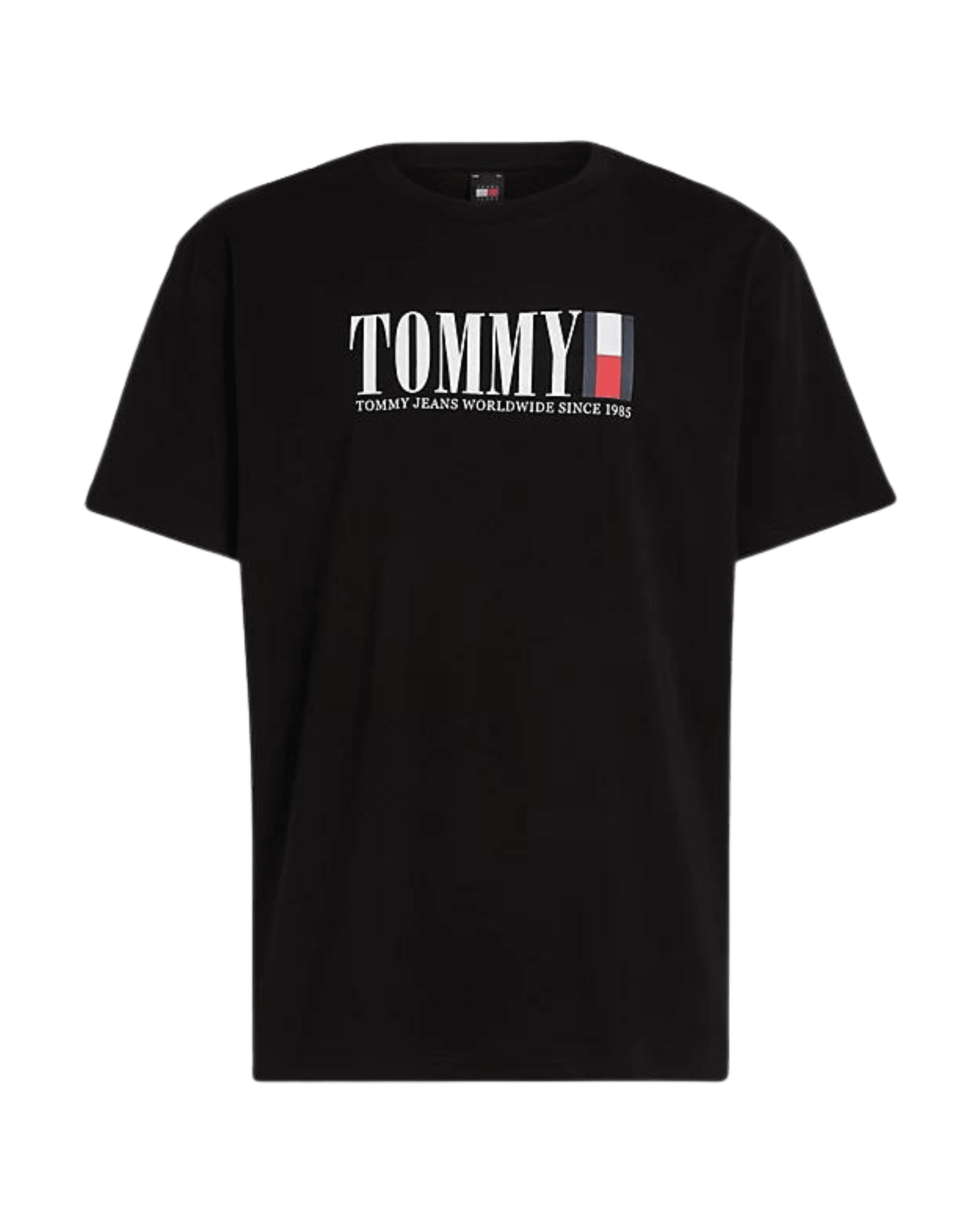 Camiseta Tommy Jeans Logo Black - ECRU