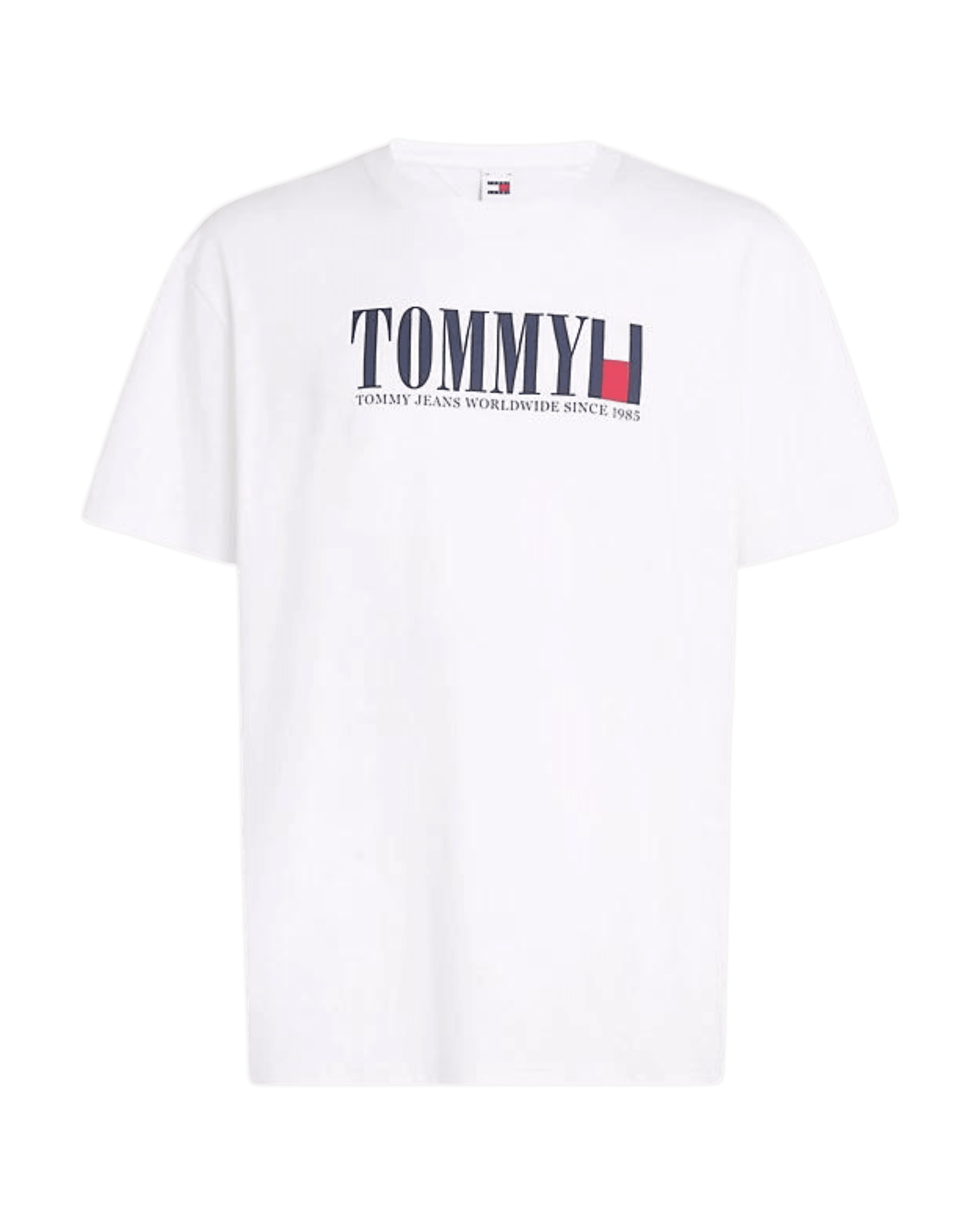 Camiseta Tommy Jeans Logo White - ECRU