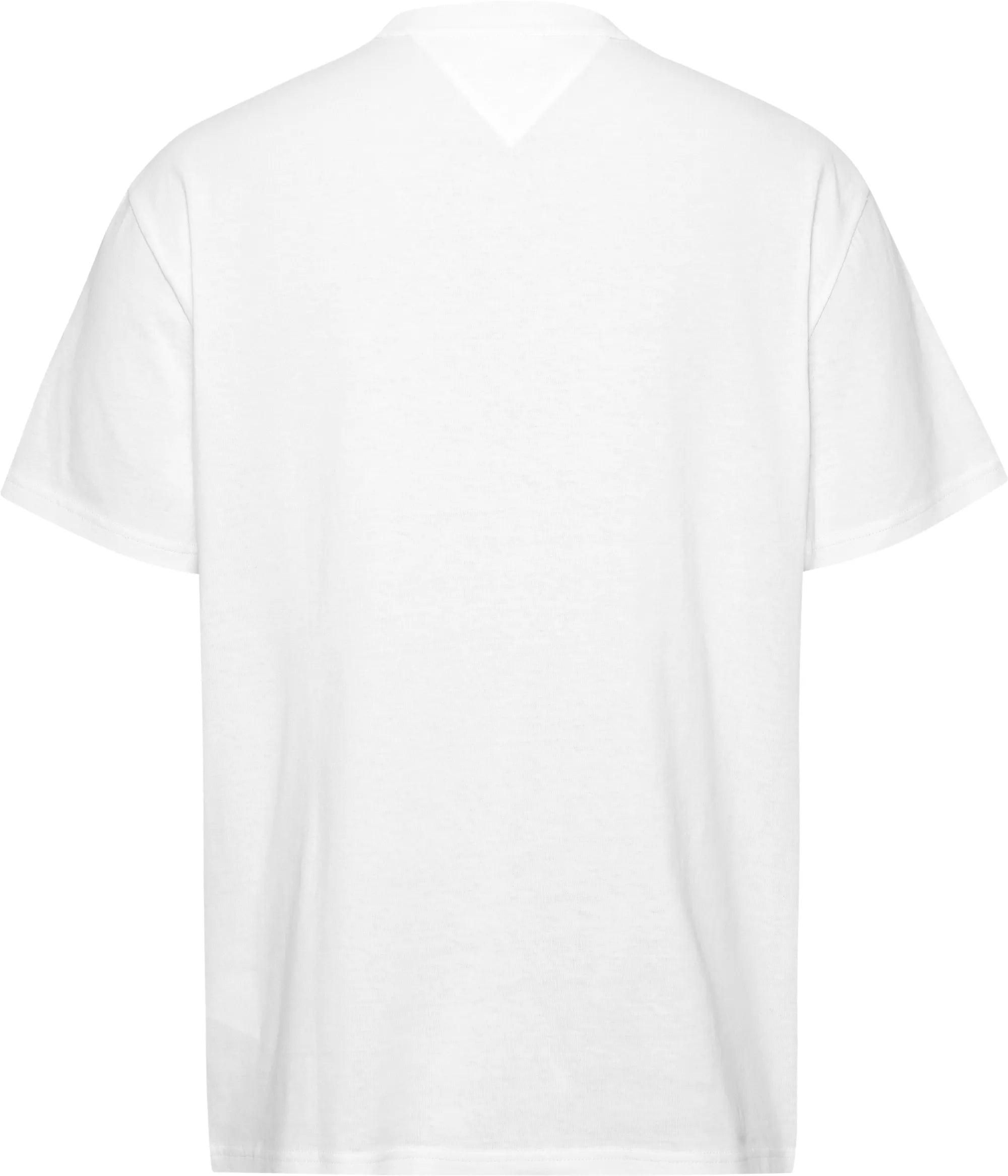 Camiseta Tommy Jeans Spray Pop Blanca - ECRU