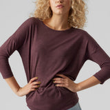 Camiseta Vero Moda Carla Winetasting - ECRU