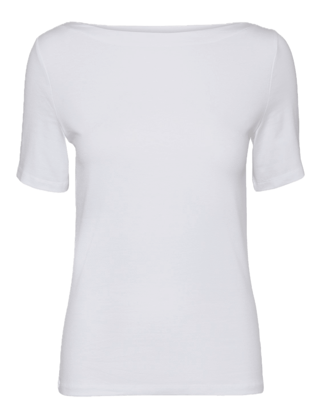 Camiseta Vero Moda Panda Modal Bright White - ECRU