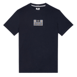 Camiseta Weekend Offender Dygas Navy - ECRU