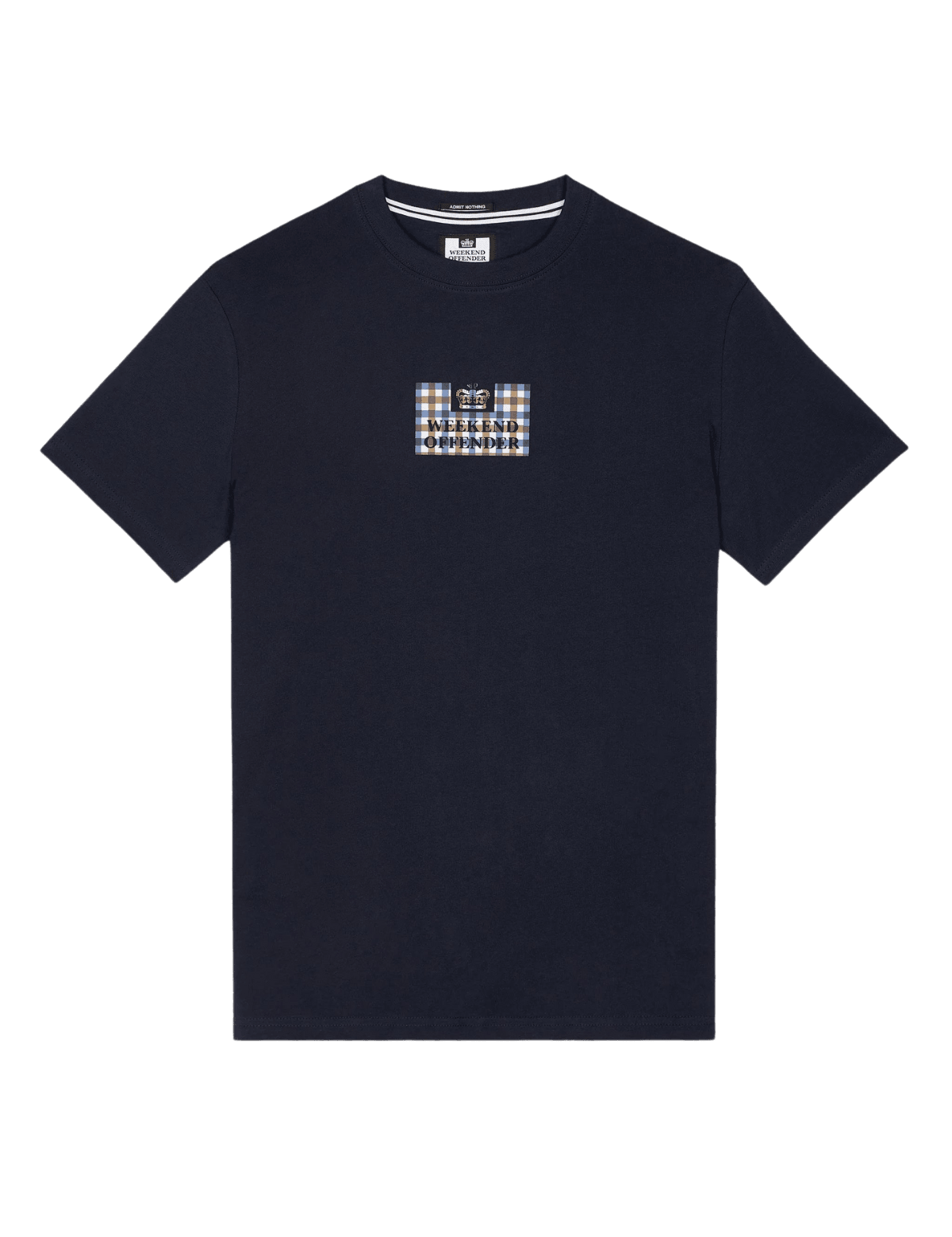 Camiseta Weekend Offender Dygas Navy - ECRU