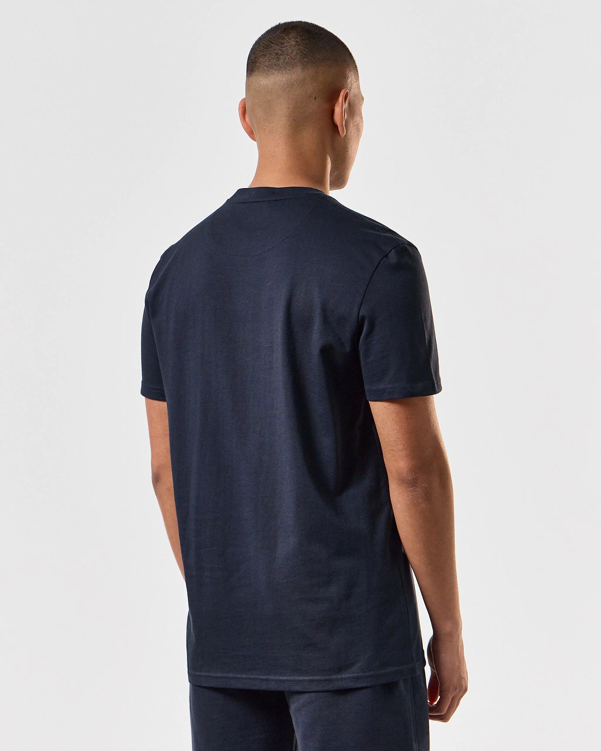 Camiseta Weekend Offender Dygas Navy - ECRU