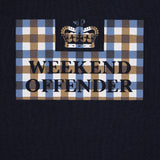 Camiseta Weekend Offender Dygas Navy - ECRU