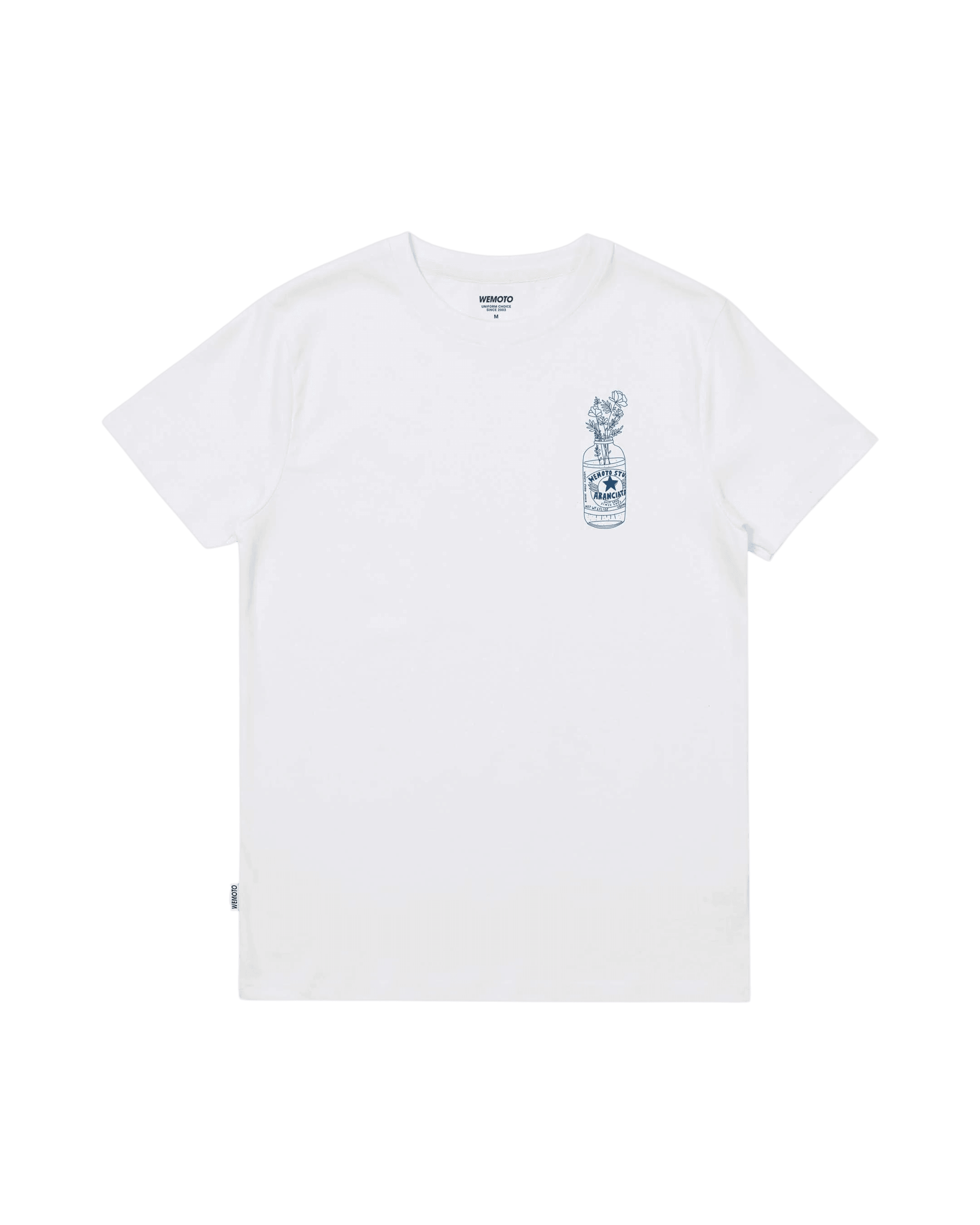 Camiseta WEMOTO Amalfi White - ECRU