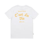 Camiseta WEMOTO Vie Blanca de Algodón Orgánico - ECRU