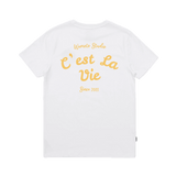 Camiseta WEMOTO Vie Blanca de Algodón Orgánico - ECRU