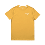 Camiseta WEMOTO Vie Ochre de Algodón Orgánico - ECRU