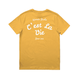 Camiseta WEMOTO Vie Ochre de Algodón Orgánico - ECRU