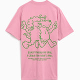 Edmmond Studios Design&amp;Research Plain Pink T-shirt