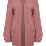 Cardigan ICHI Kamara Heather Rose - ECRU