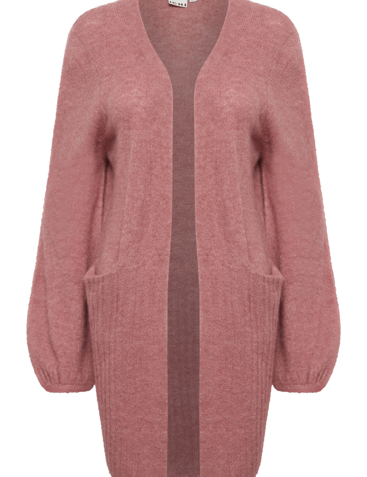 Cardigan ICHI Kamara Heather Rose - ECRU