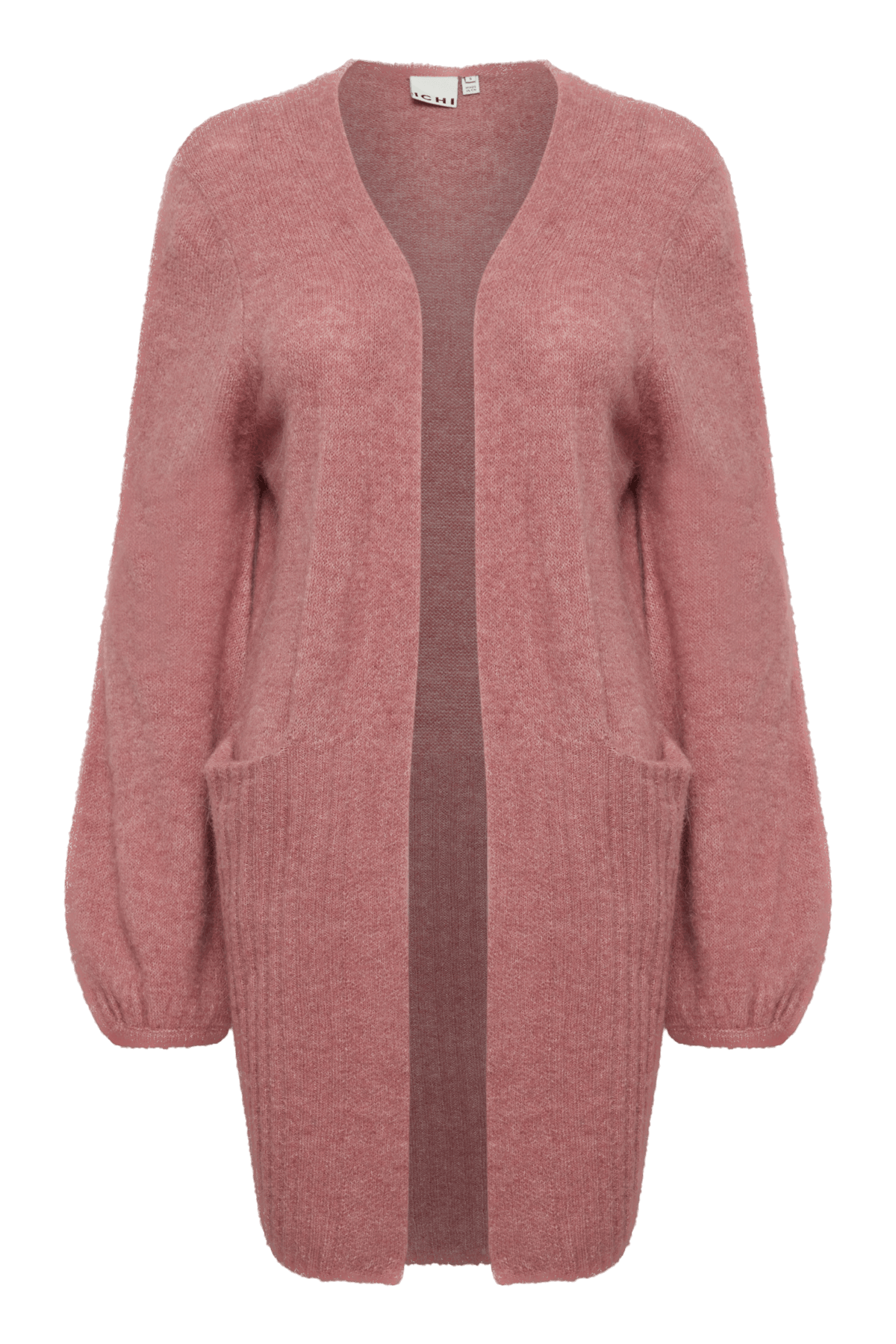 Cardigan ICHI Kamara Heather Rose - ECRU