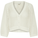 Cardigan ICHI Laluha Blanco - ECRU