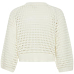 Cardigan ICHI Laluha Blanco - ECRU