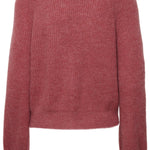 Cardigan ICHI Marin Heather Rose - ECRU