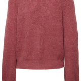 Cardigan ICHI Marin Heather Rose - ECRU