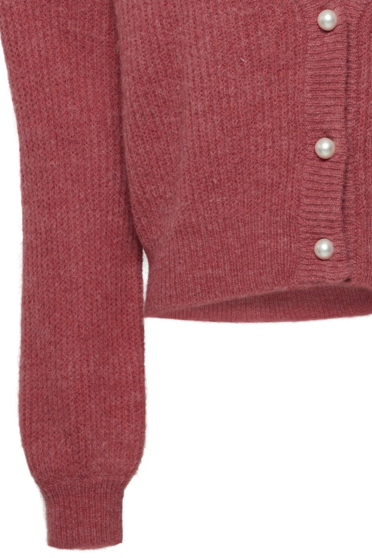 Cardigan ICHI Marin Heather Rose - ECRU