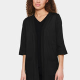 Cardigan Saint Tropez Kila Black - ECRU