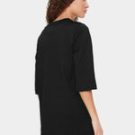 Cardigan Saint Tropez Kila Black - ECRU