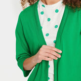 Cardigan Saint Tropez Kila Deep Mint - ECRU