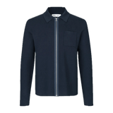 Cardigan Samsøe Samsøe Gunan X Zip 10490 Sky Captain - ECRU