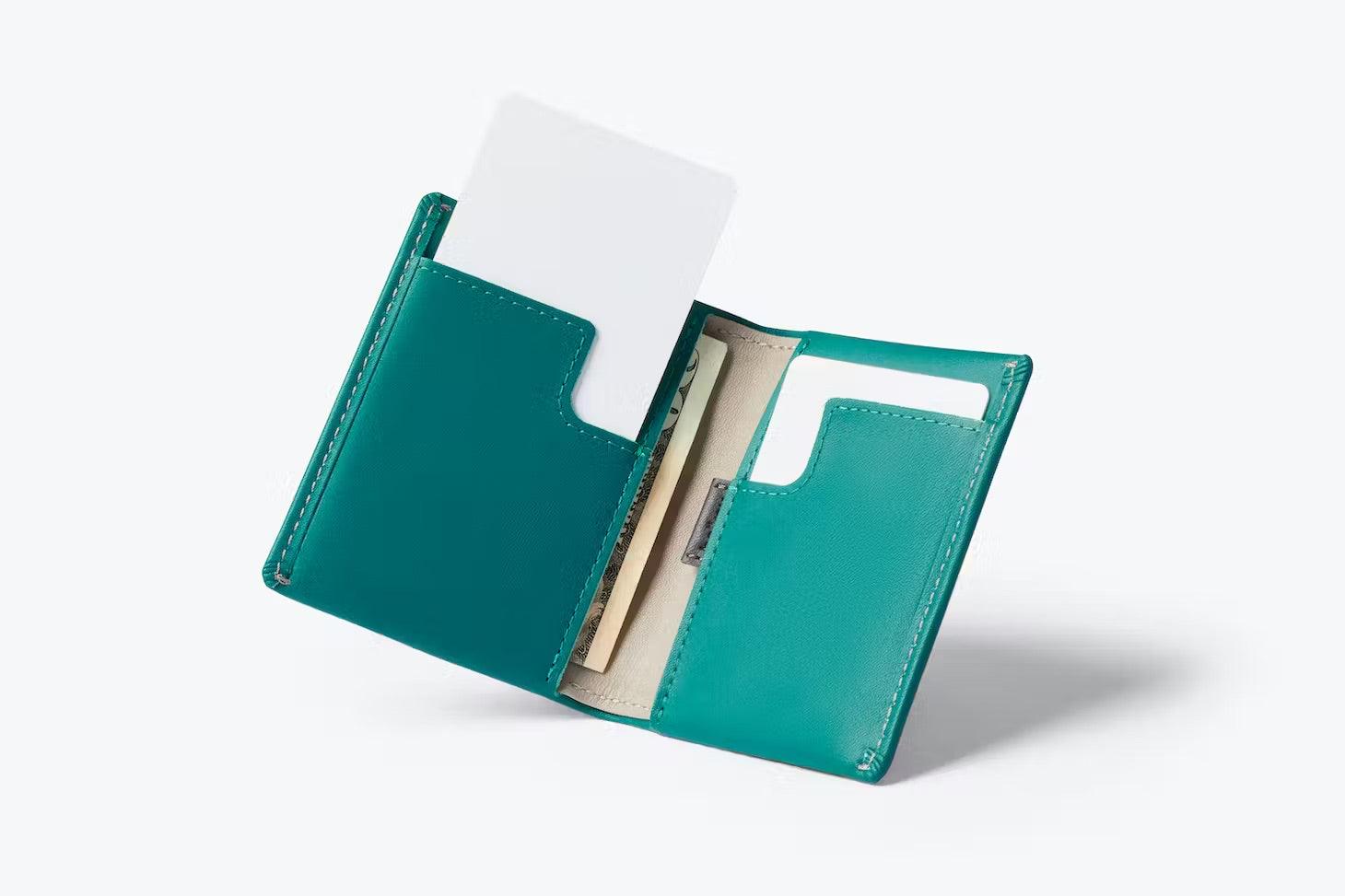 Cartera Bellroy Slim Sleeve Teal - ECRU