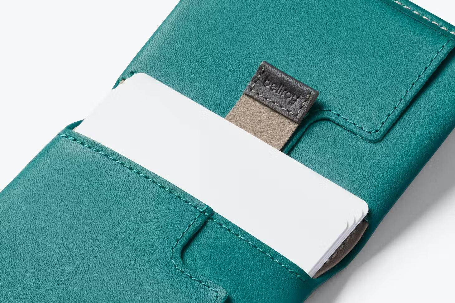 Cartera Bellroy Slim Sleeve Teal - ECRU