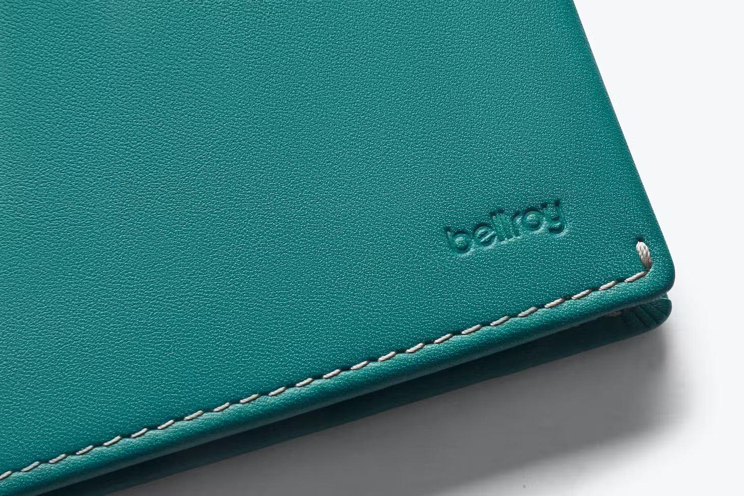 Cartera Bellroy Slim Sleeve Teal - ECRU