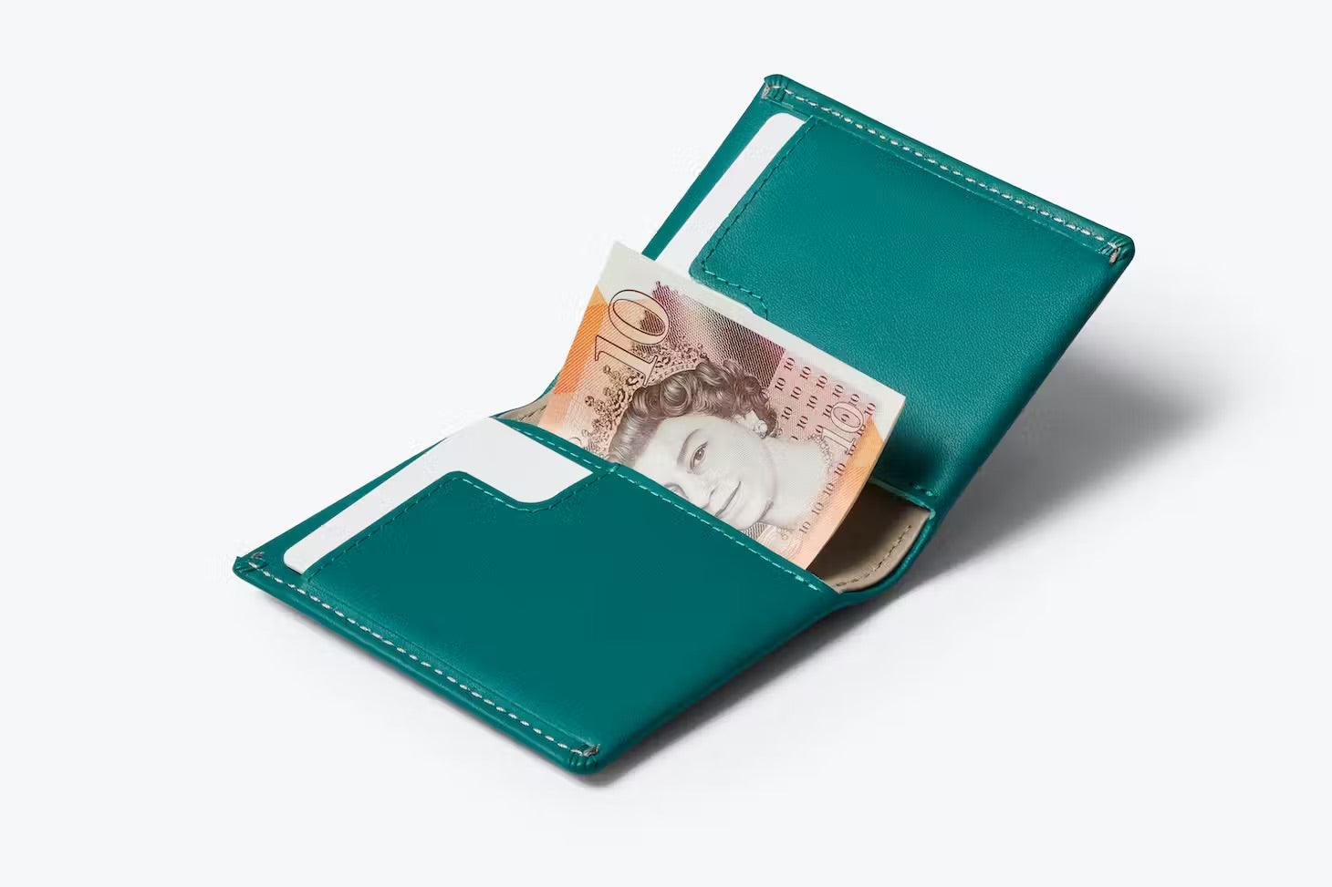 Cartera Bellroy Slim Sleeve Teal - ECRU