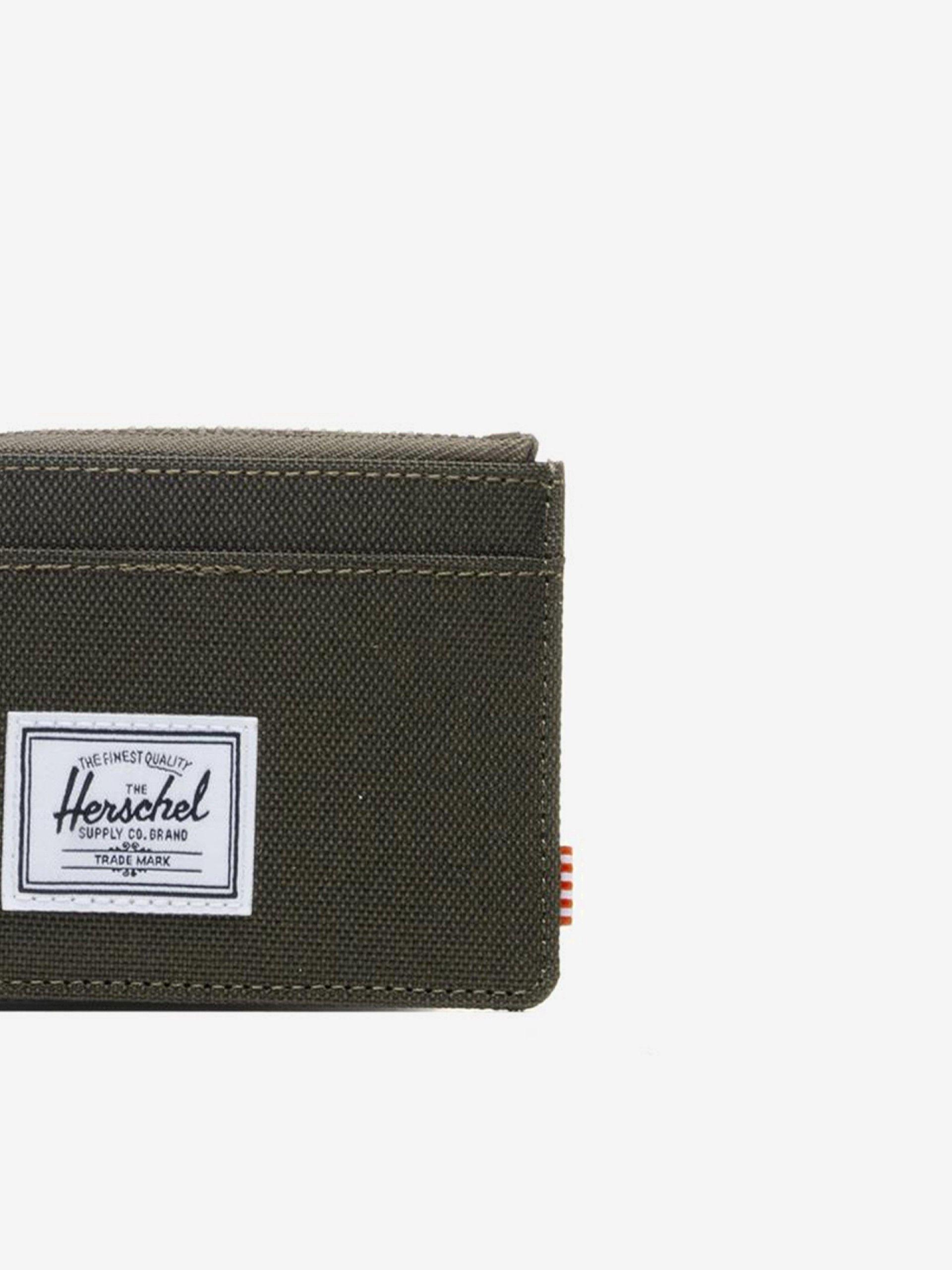 Cartera Herschel Oscar Ivy Green - ECRU