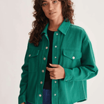 Chaqueta 24Colours Verde 90456 - ECRU