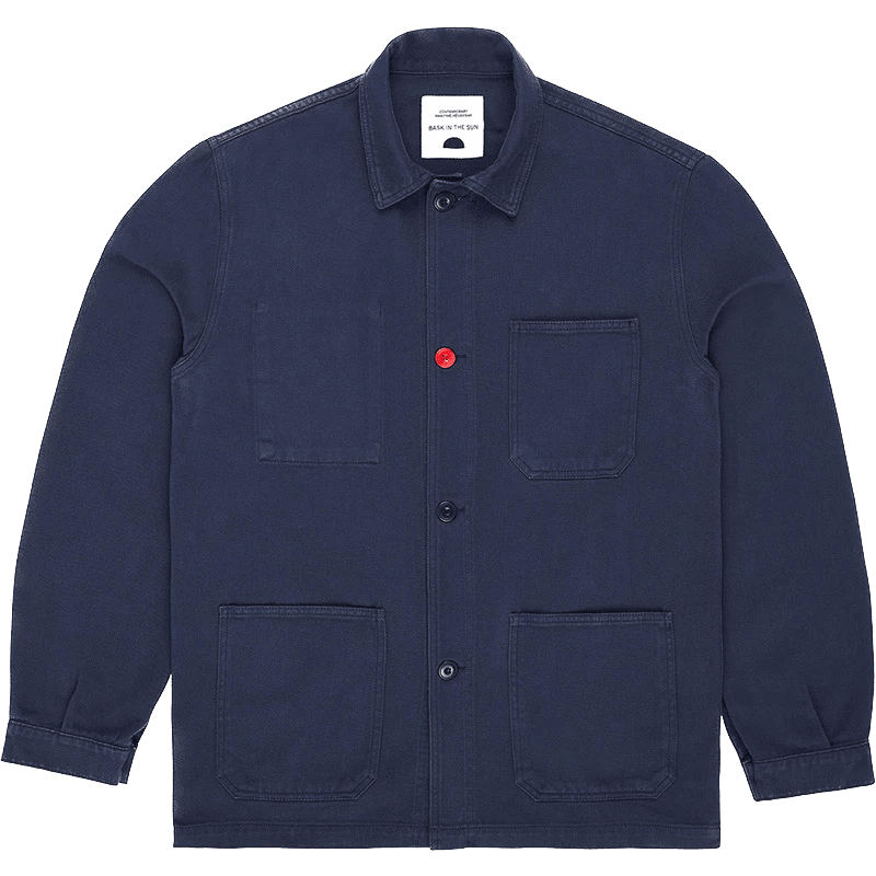 Chaqueta Bask in the Sun Sergi Navy - ECRU