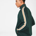 Chaqueta Ben Sherman de Chándal Signature House Taped Dark Green - ECRU