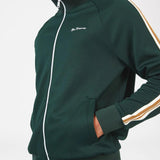 Chaqueta Ben Sherman de Chándal Signature House Taped Dark Green - ECRU