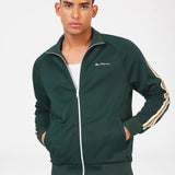 Chaqueta Ben Sherman de Chándal Signature House Taped Dark Green - ECRU