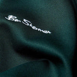 Chaqueta Ben Sherman de Chándal Signature House Taped Dark Green - ECRU