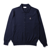 Chaqueta College Plain Navy - ECRU