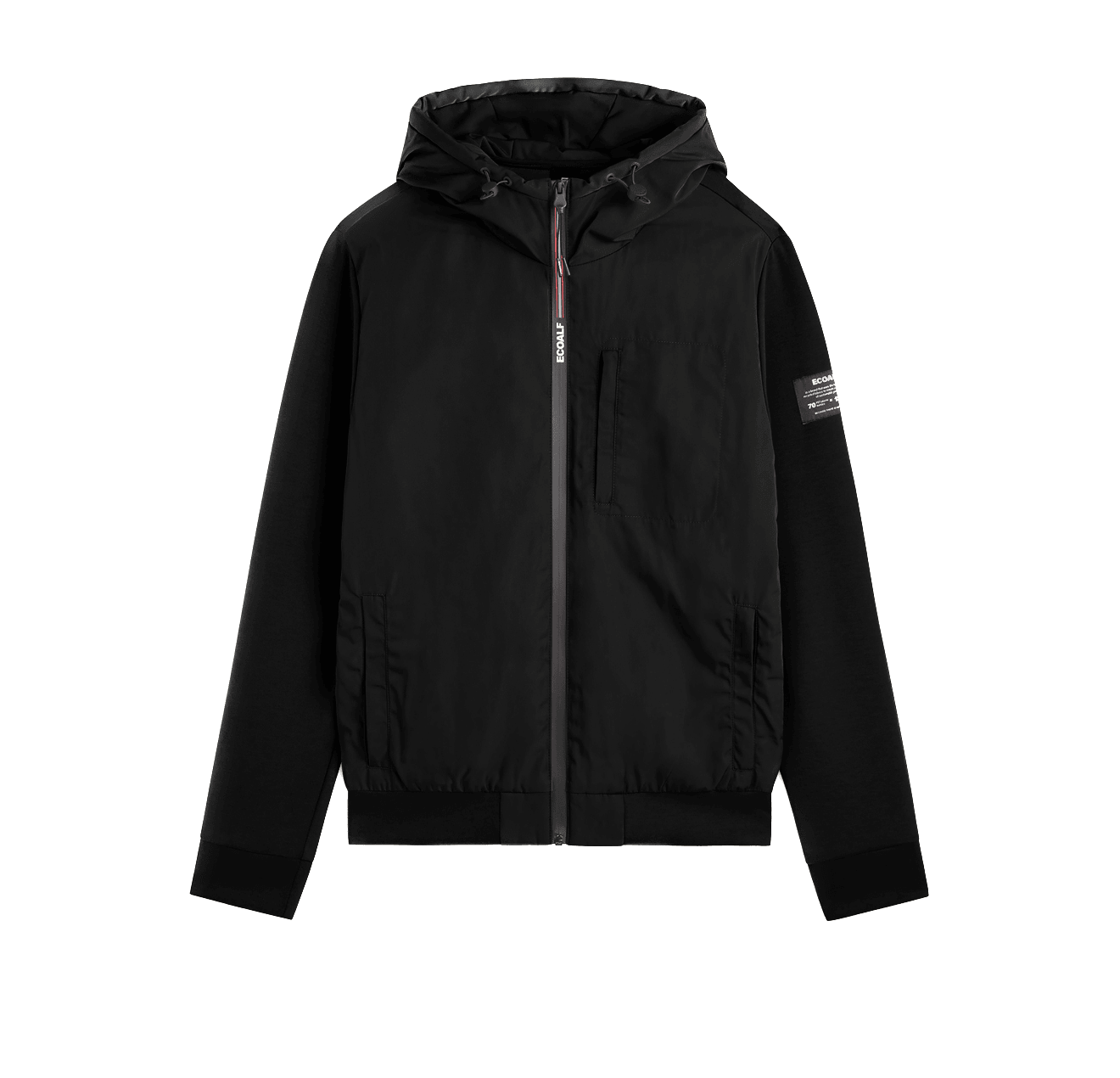 Chaqueta Ecoalf Benga Black - ECRU