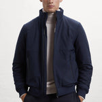 Chaqueta Ecoalf Caraz Deep Navy - ECRU