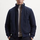 Chaqueta Ecoalf Caraz Deep Navy - ECRU