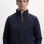 Chaqueta Ecoalf Caraz Deep Navy - ECRU