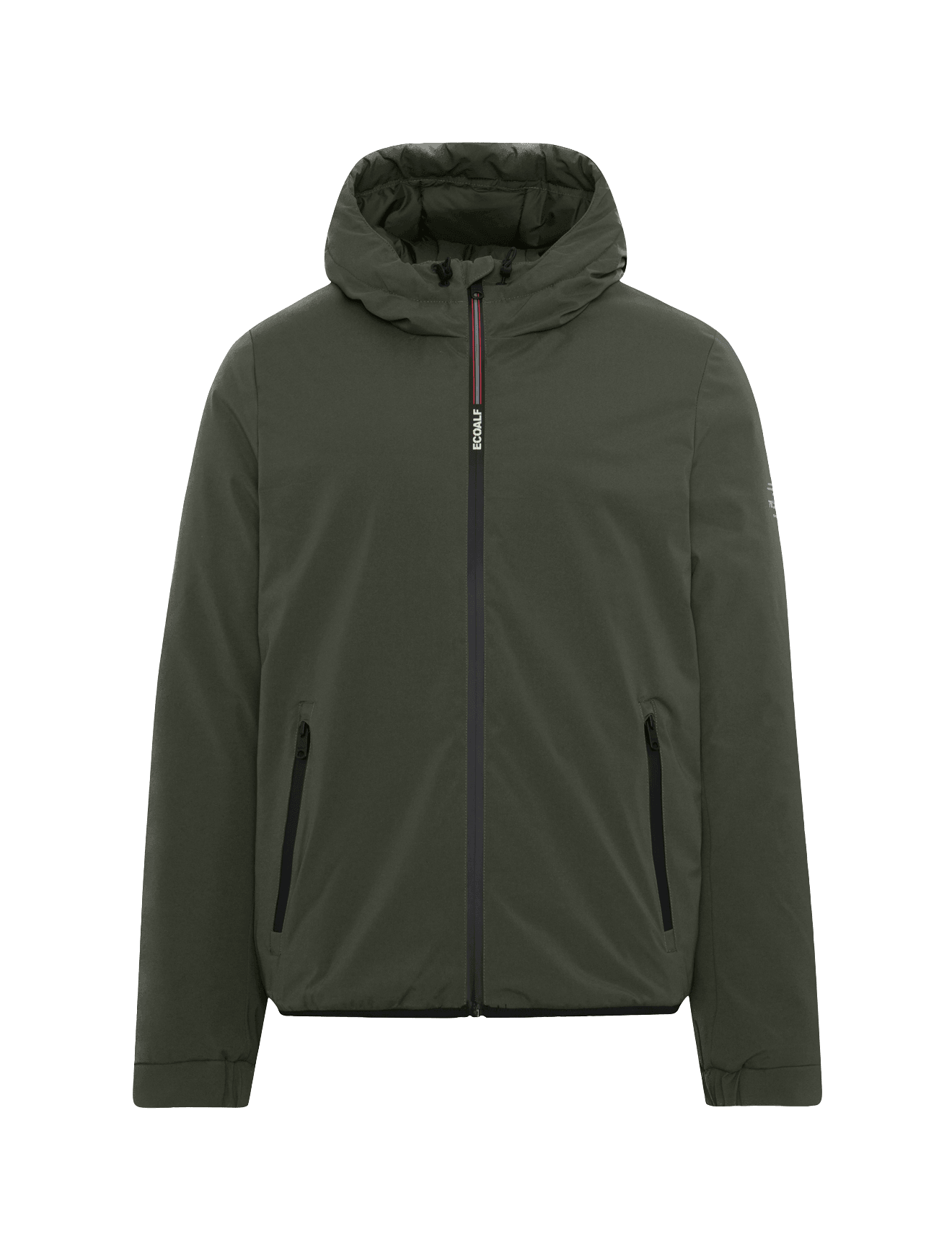 Chaqueta Ecoalf Cartes Olive - ECRU