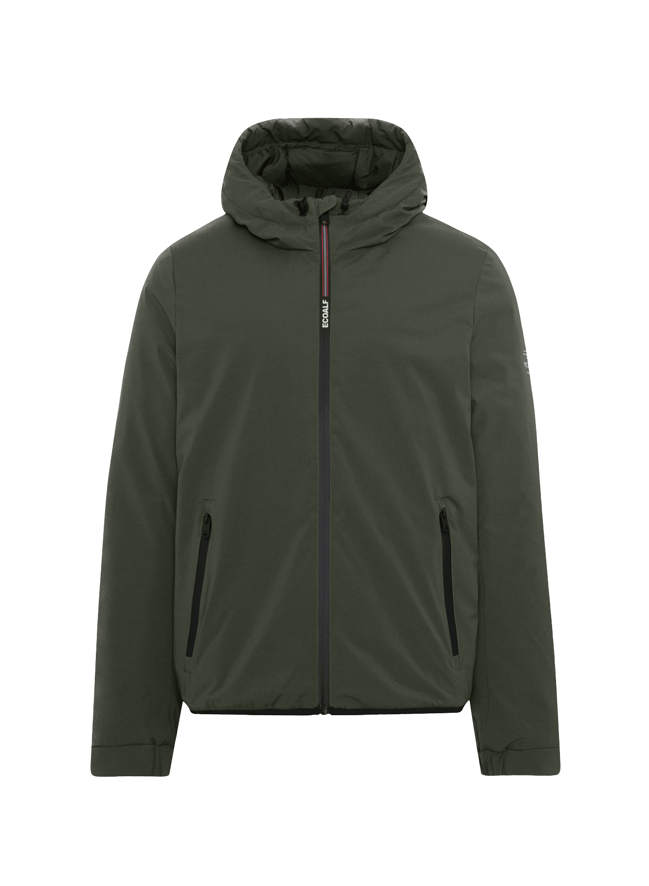 Chaqueta Ecoalf Cartes Olive - ECRU