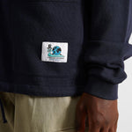 Chaqueta Edmmond Studios Timer Plain Navy - ECRU