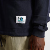 Chaqueta Edmmond Studios Timer Plain Navy - ECRU