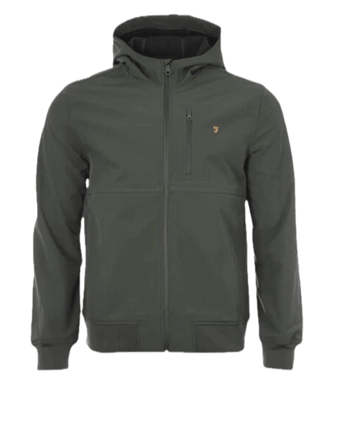 Chaqueta Farah Soft Shell Rudd Grey - ECRU